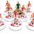 Subbuteo Andrew Table Soccer Denmark 1986 World Cup Team on RSB Professional bases